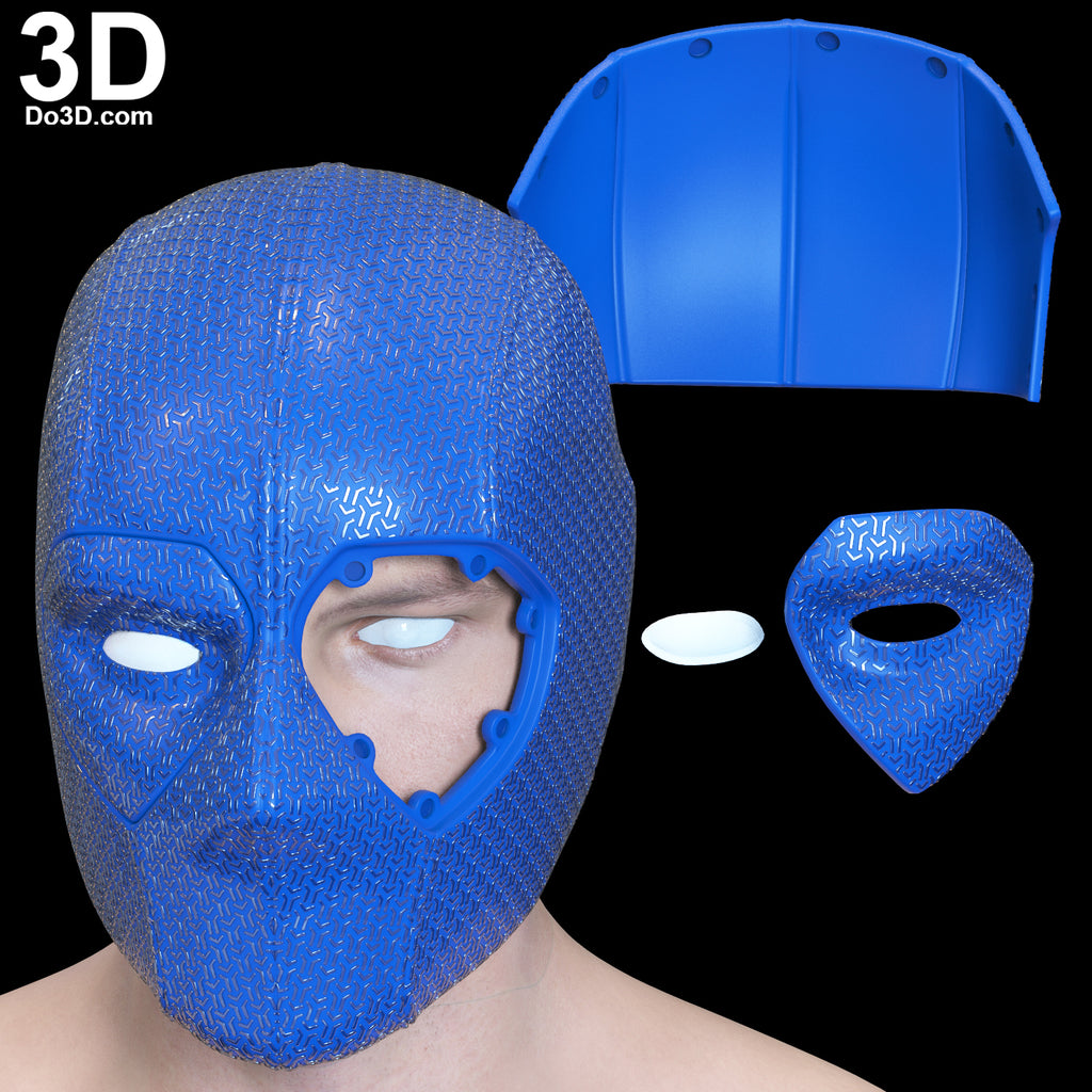 Atom Smasher Black Adam Helmet | 3D Printable Model STL File #A781
