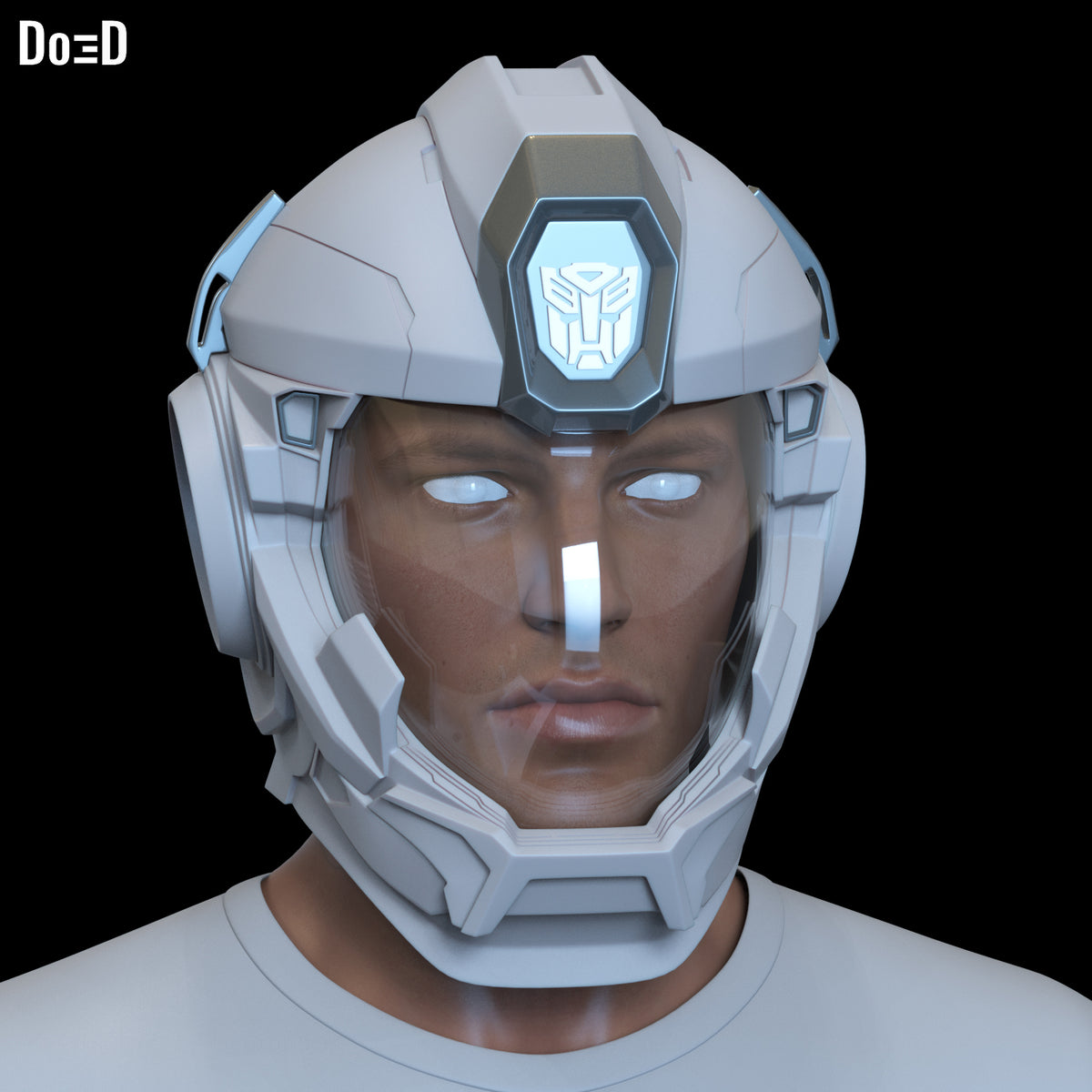 Transformers 2023 Human Helmet Noah Diaz | 3D Printable Model STL #N36