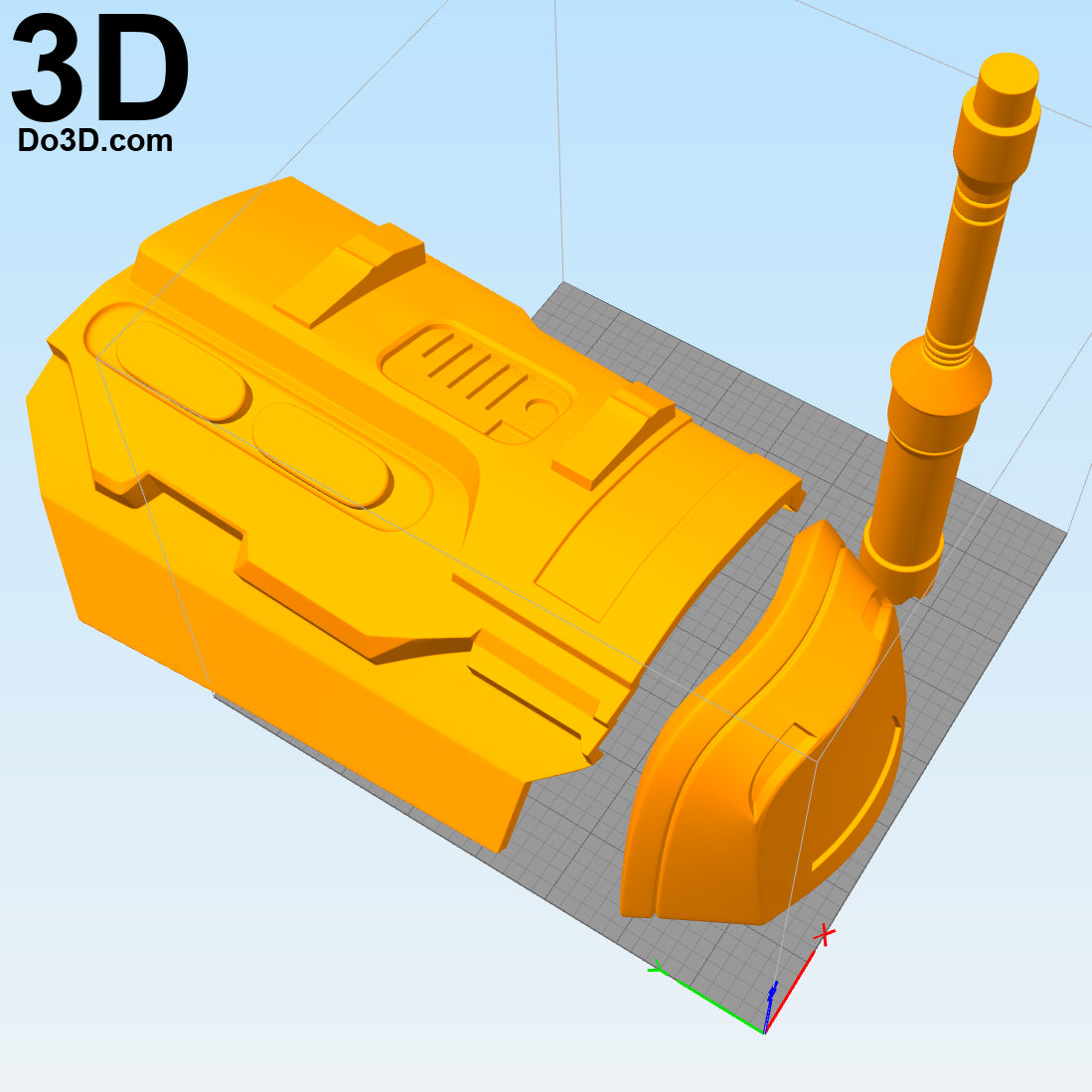 Donnie Yen Chirrut Imwe Star Wars Rogue One Gauntlet | 3D Printable Model #1560