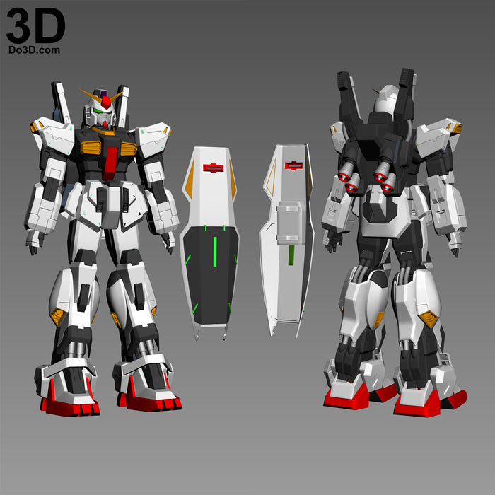 RX-178 Gundam Mk-II Full Body Armor | 3D Model Project #3428