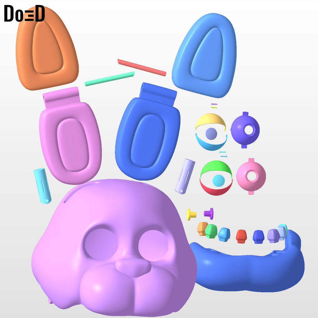 Bonnie Helmet Five Nights at Freddy's | 3D printable model file #BB94