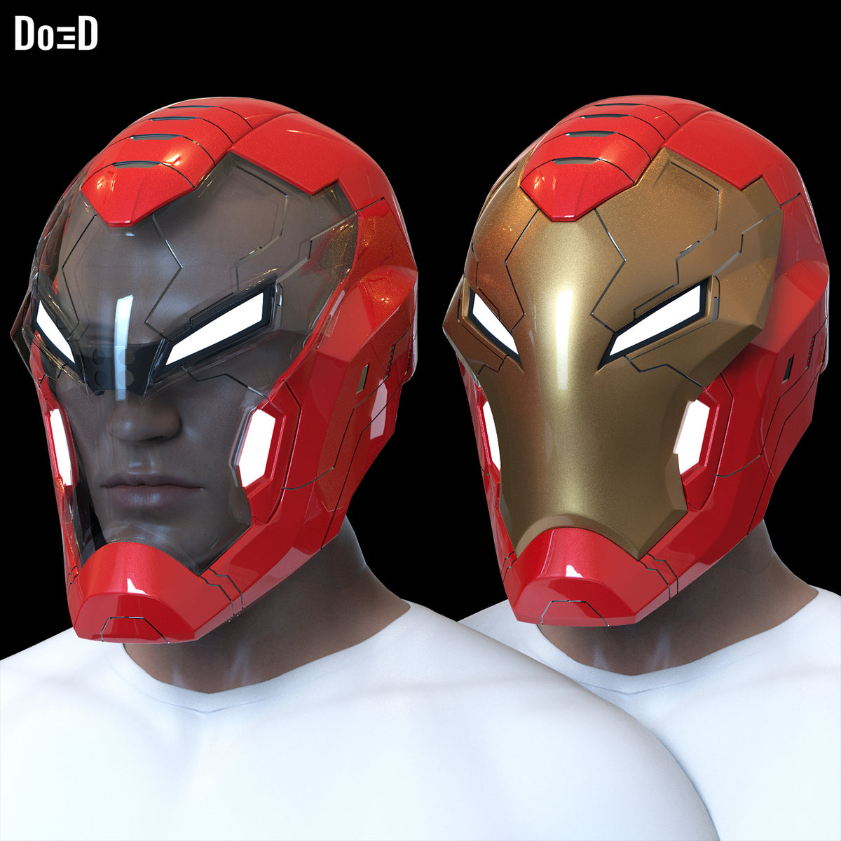 Iron Man Rivals Helmet 3D Printable Model #RI1