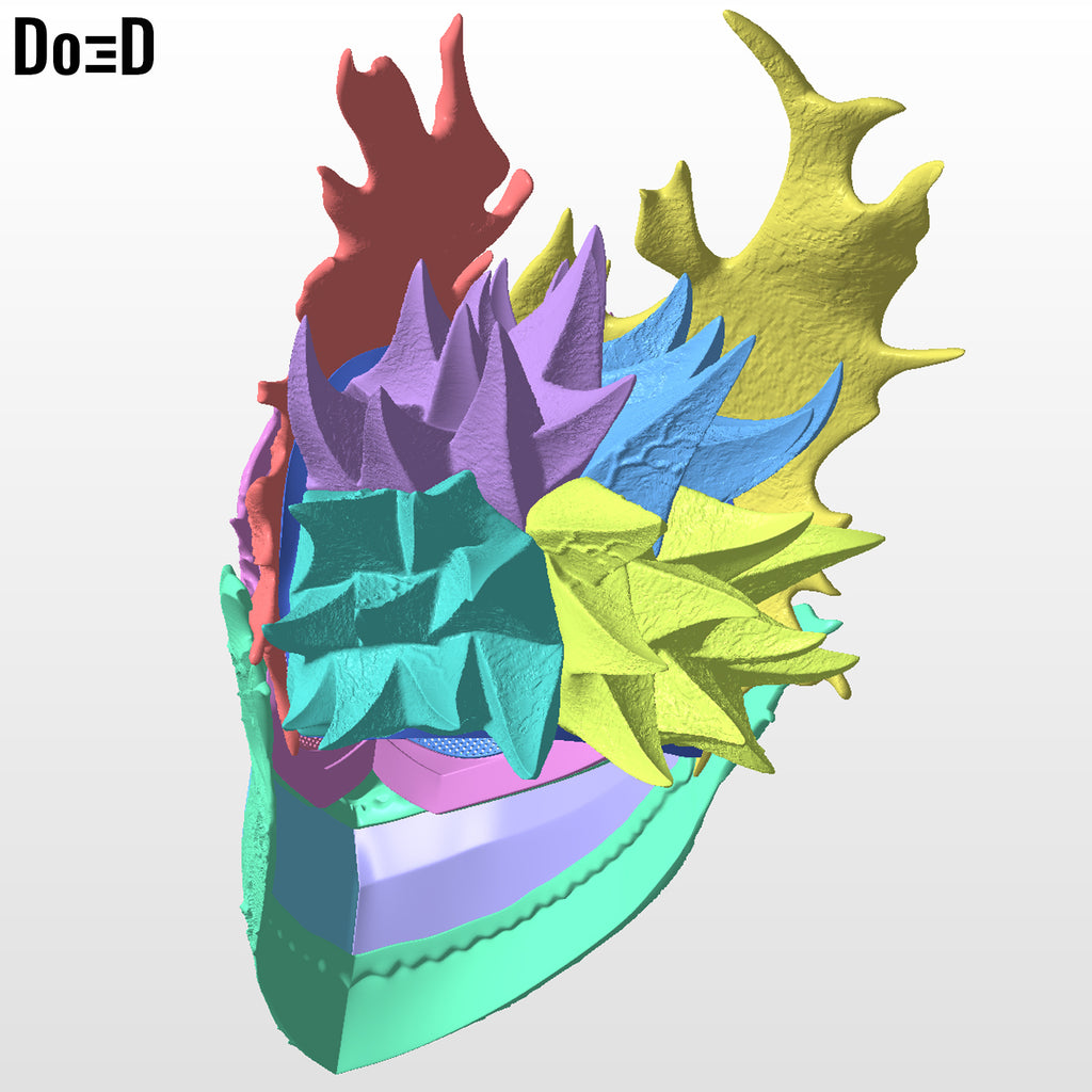 Do3D Venom Helmet | 3D Printable Model STL #DV3