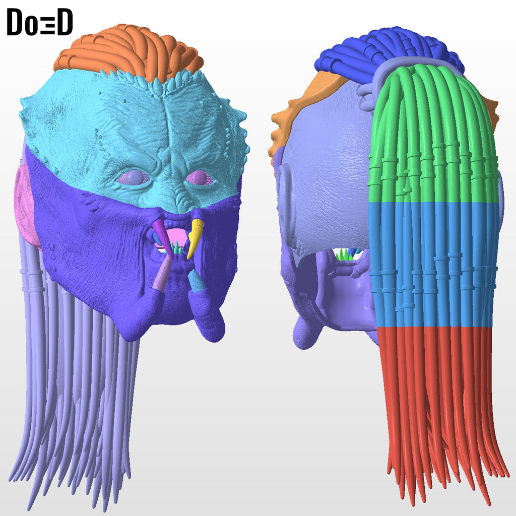 Dek Predator Badlands Full Body Cosplay 3D Printable Model STL #D1211