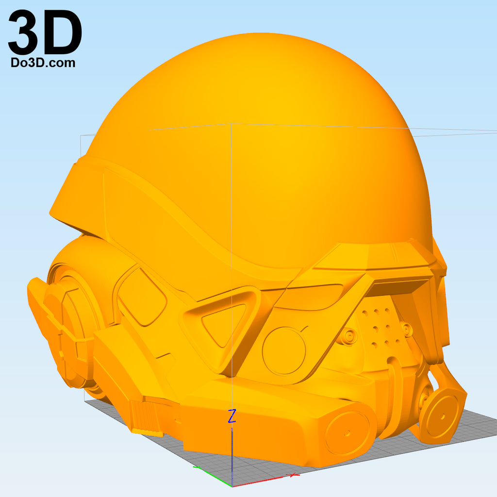 Mass Effect Andromeda Ryder Pathfinder Helmet | 3D Printable Model #1975