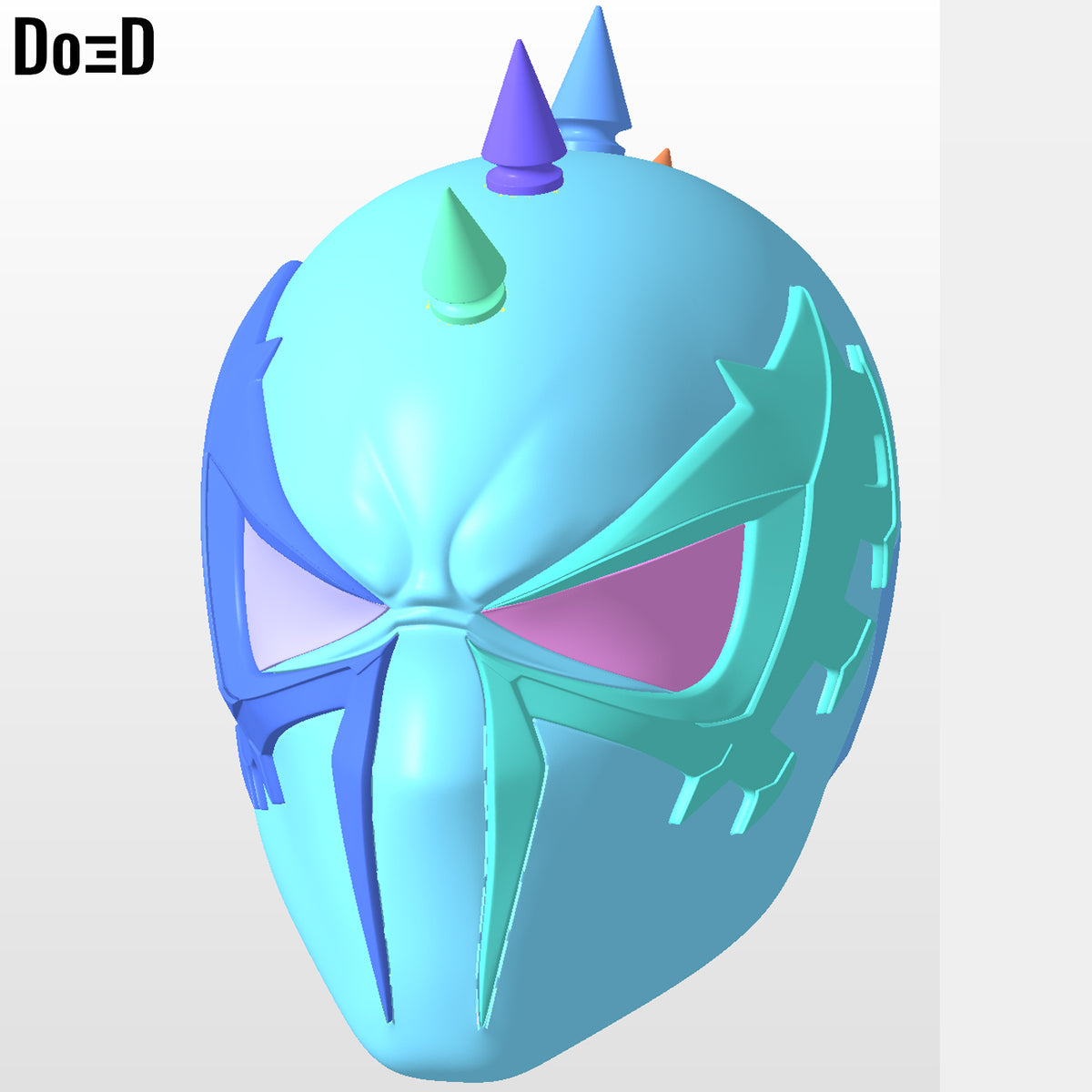 Spider-Punk 2099 Helmet DEX Version PS4  spider man | 3D printable model #SM15