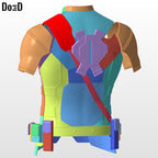 Deadpool 3 Torso Armors | 3D Printable Model #DAW31