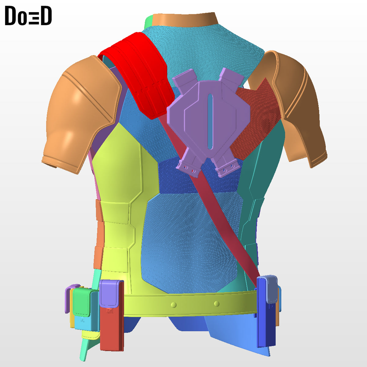 Deadpool 3 Torso Armors | 3D Printable Model #DAW31