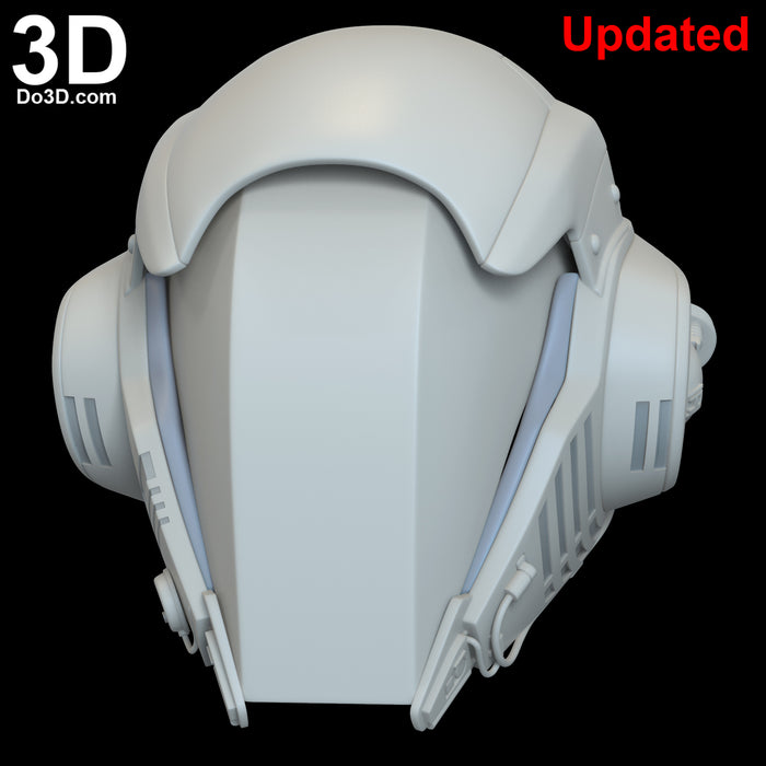 Rey's Training Helmet Star Wars Rey and D-O , 3D Printable Printable Model #6344