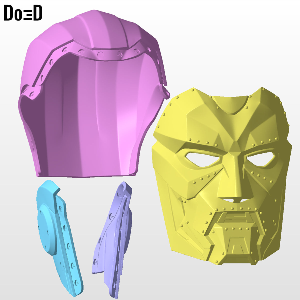 Doctor Doom Helmet Variant HT  | 3D Printable Model #HTD29
