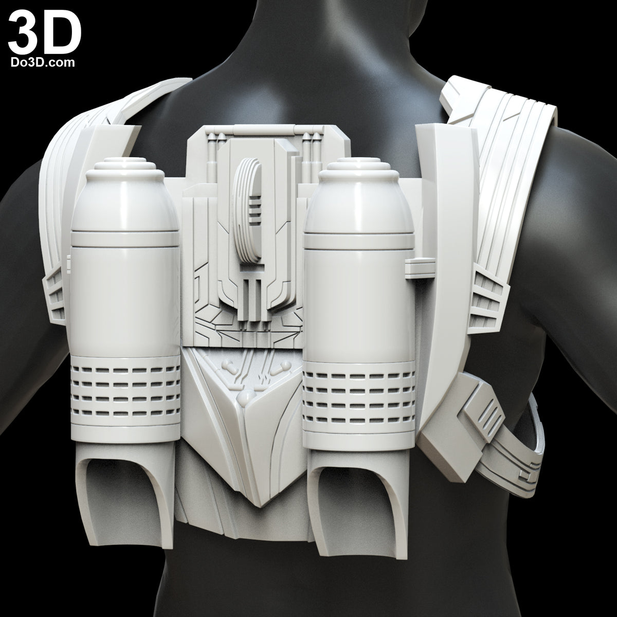 Star-Lord Aero-Rigs Chest Armor and Jetpack Star Lord | 3D Model Project #4450