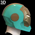 Scuba Iron Man 3 Helmet Mark XXXVII MK 37 | 3D Printable Model #SC31