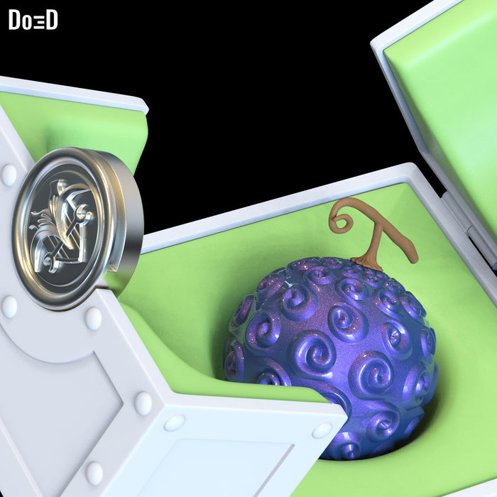 Gum-Gum Devil Fruit + Wooden Chest One Piece | 3D Printable Model STL File #GG15