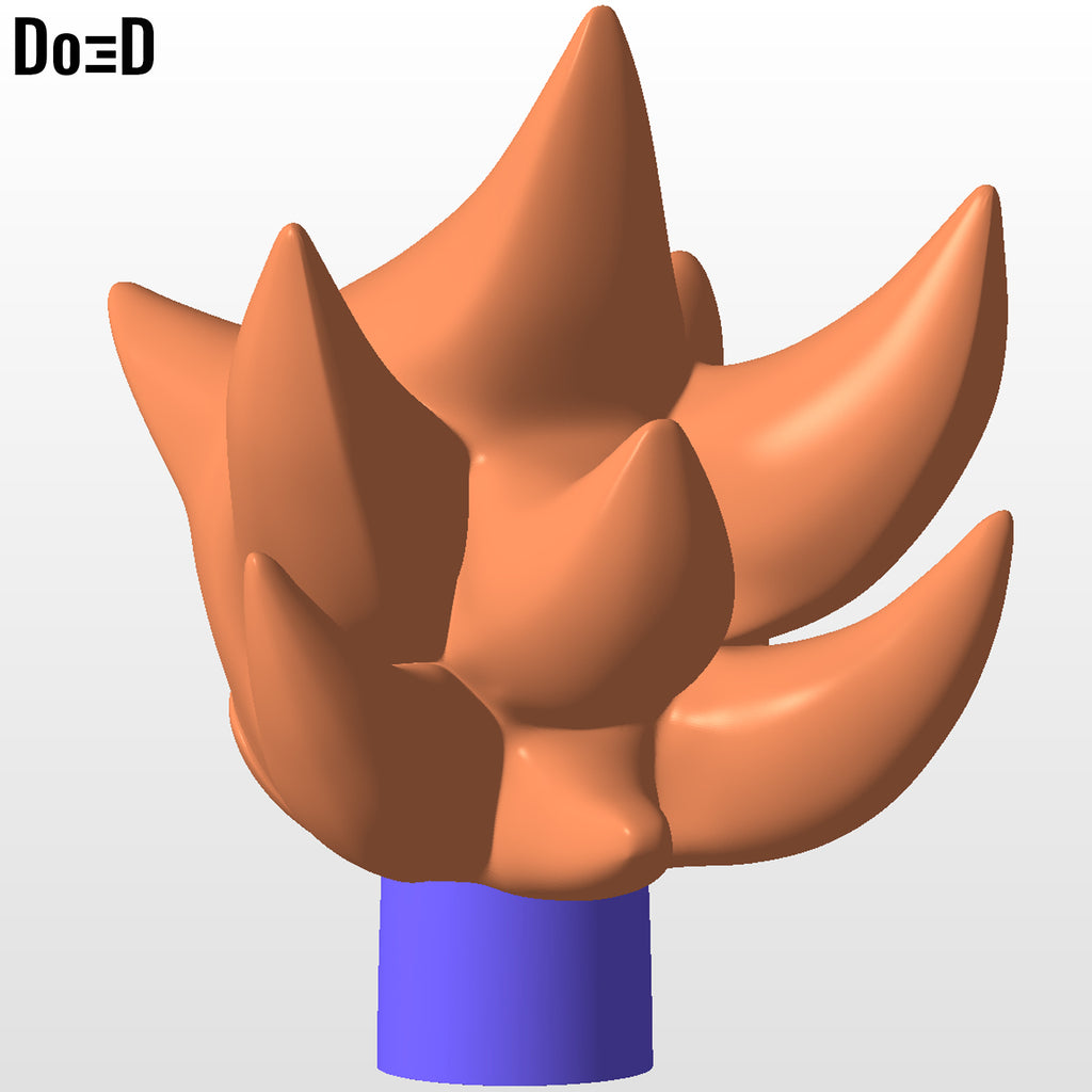Sonic 3 Variant Head Figure / Statue Version | 3D Printable File #S3V