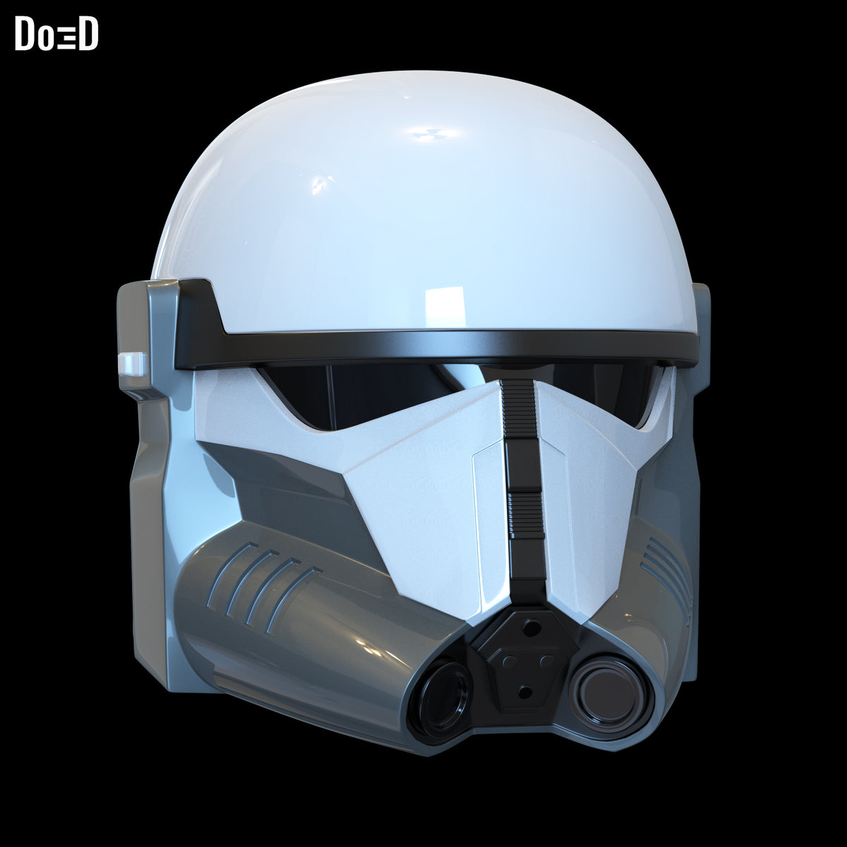 Beskar Trooper Super Commando Mandalorian Helmet 3D Printable Model STL File #SC