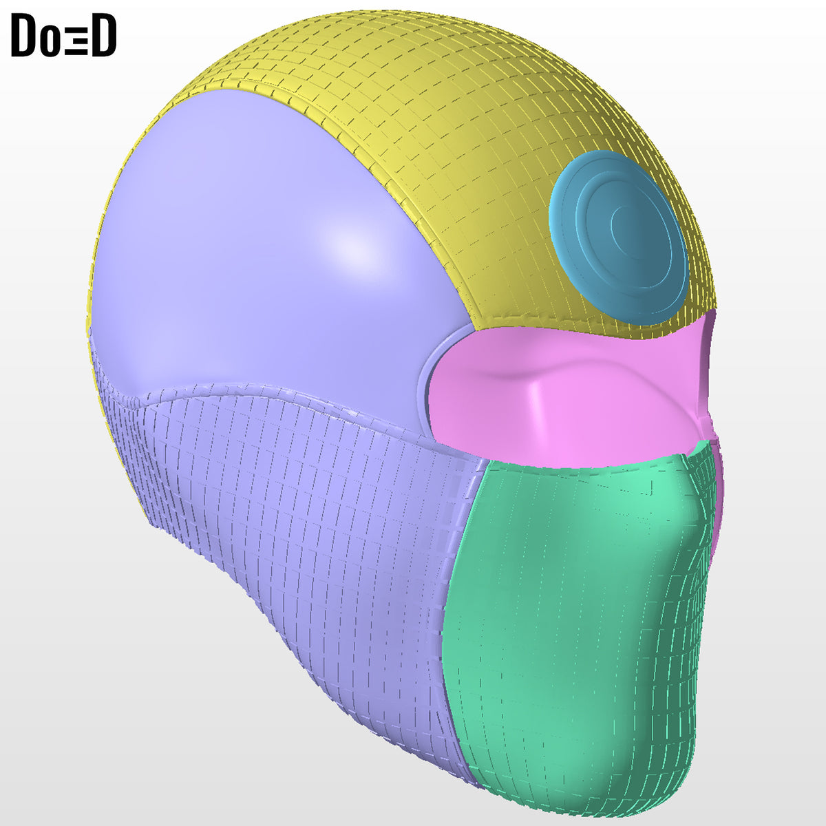 Bullseye Helmet Daredevil Born Again Season 2 | 3D Printable Model STL File #BE1