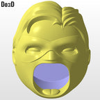 Robin Do3D Screamer Popcorn Bucket 3D Printable Model #R1932