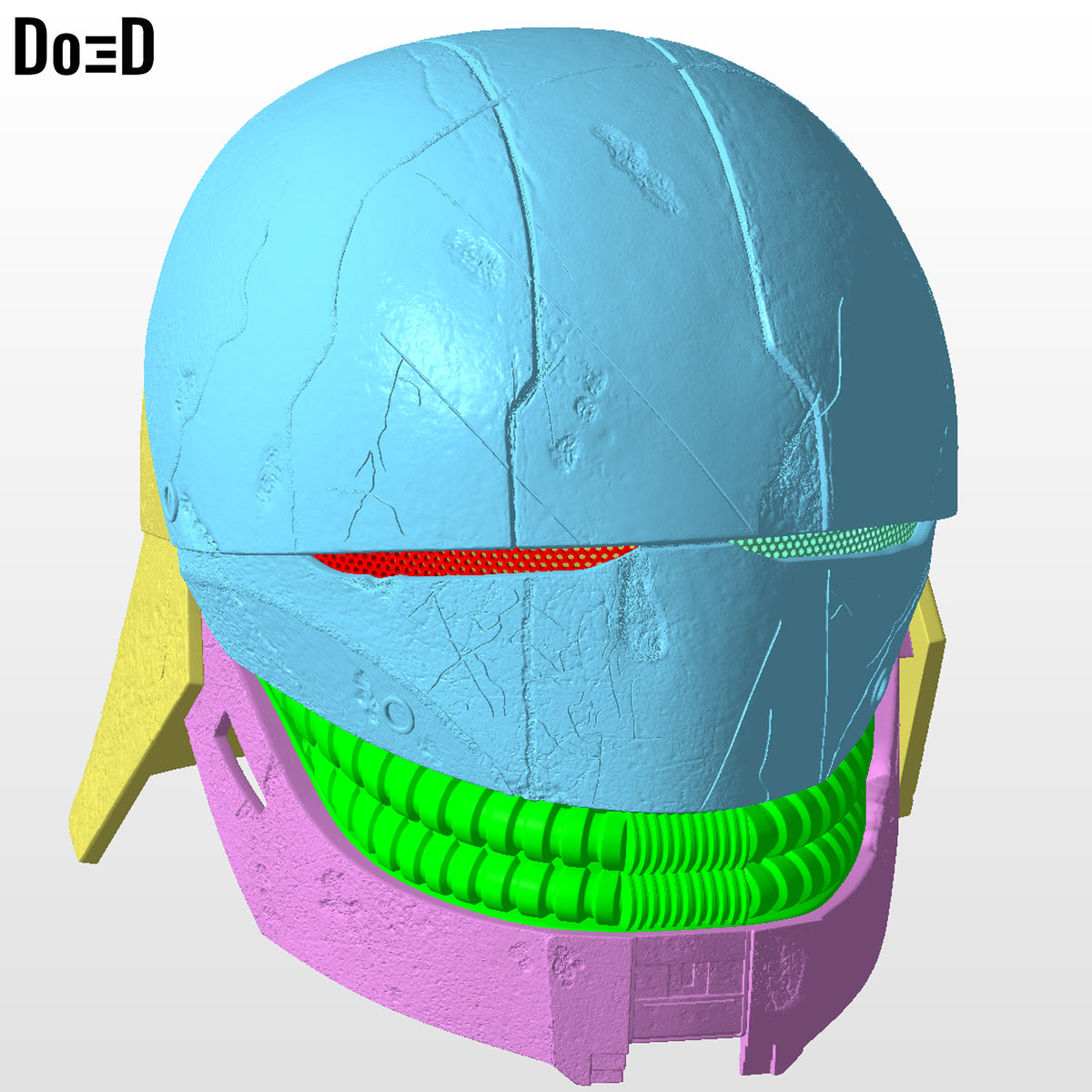 Qimir  The Stranger Helmet Sith Lord Acolyte | 3D Printable Model File #SA12