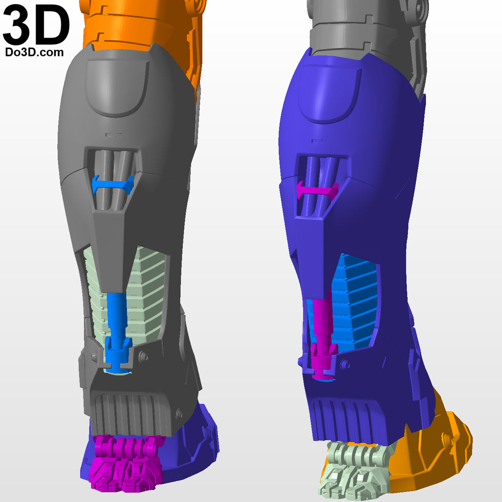 Iron Man Mark XXV Striker Full Body Armor Suit MK 25 | 3D Model Project #5403