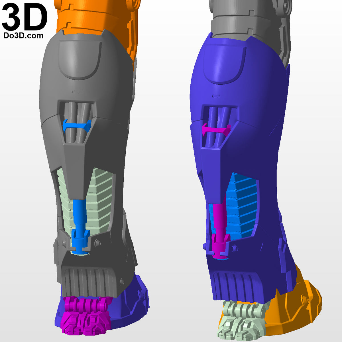 Iron Man Mark XXV Striker Full Body Armor Suit MK 25 | 3D Model Project #5403