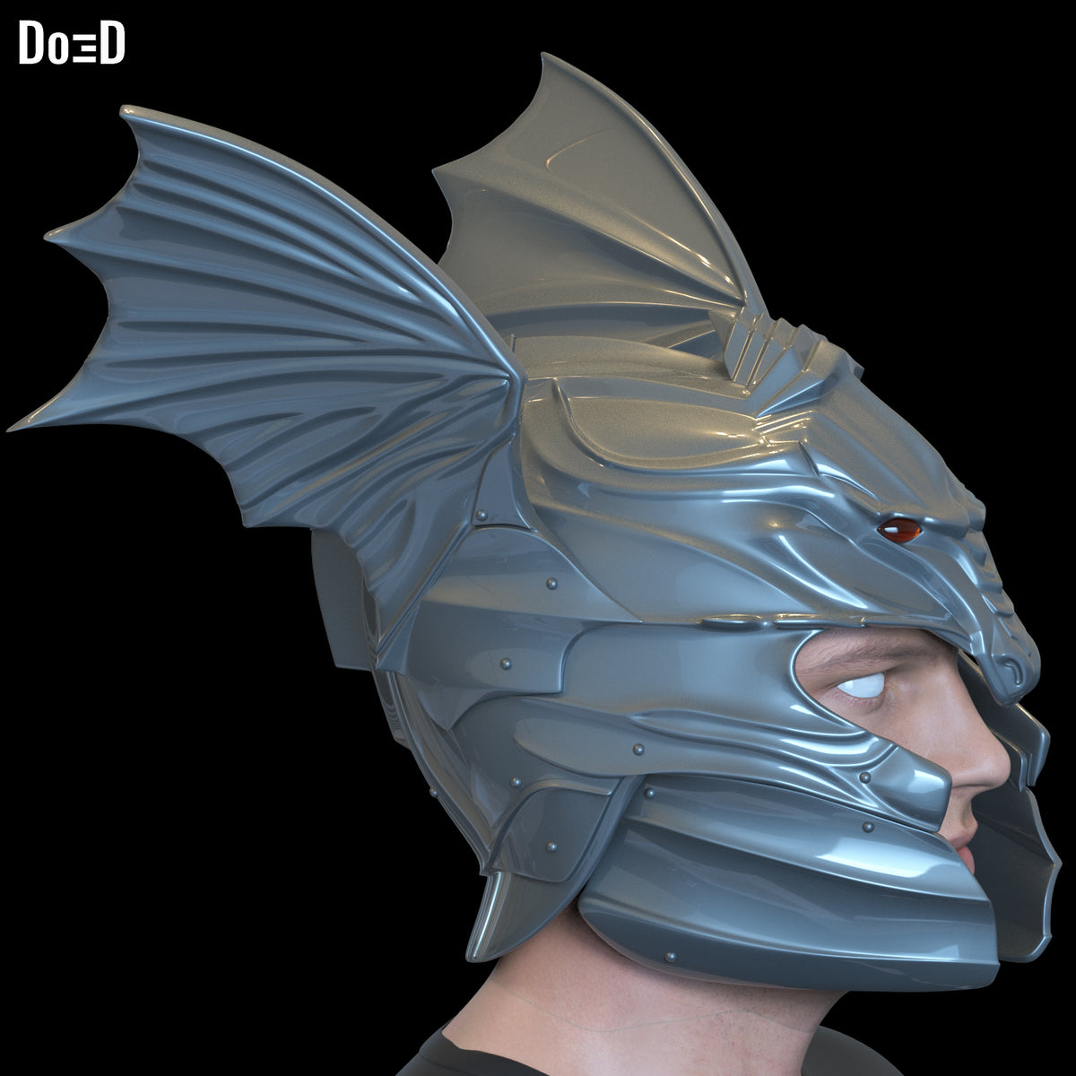 Daemon Targaryen Helmet House of the Dragon HBO Max 3D Printable Model STL #262H