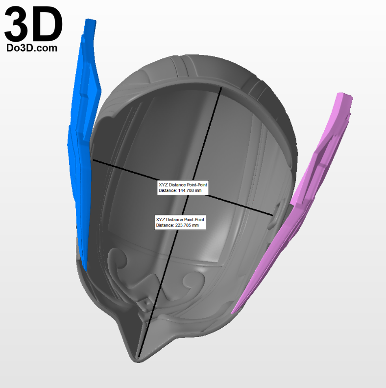 Mighty Thor Love & Thunder Full Armors Helmet 3D Printable Model STL File #MT29