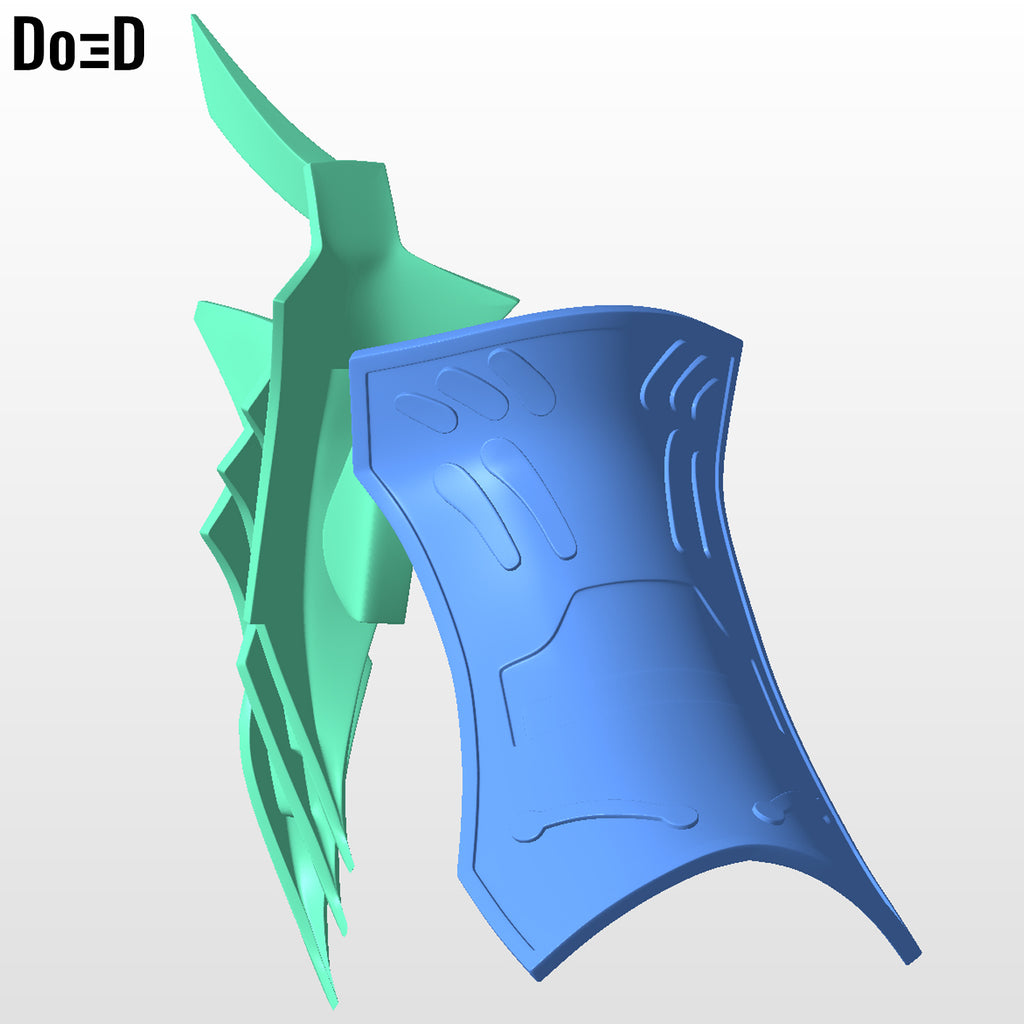 Mileena Mortal Kombat Armor | 3D Printable Model #MK 111