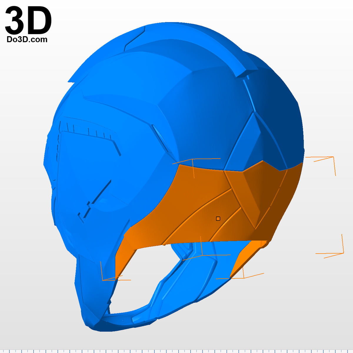 Yon Rogg Helmet from Captain Marvel Movie | 3D Model Project #6176