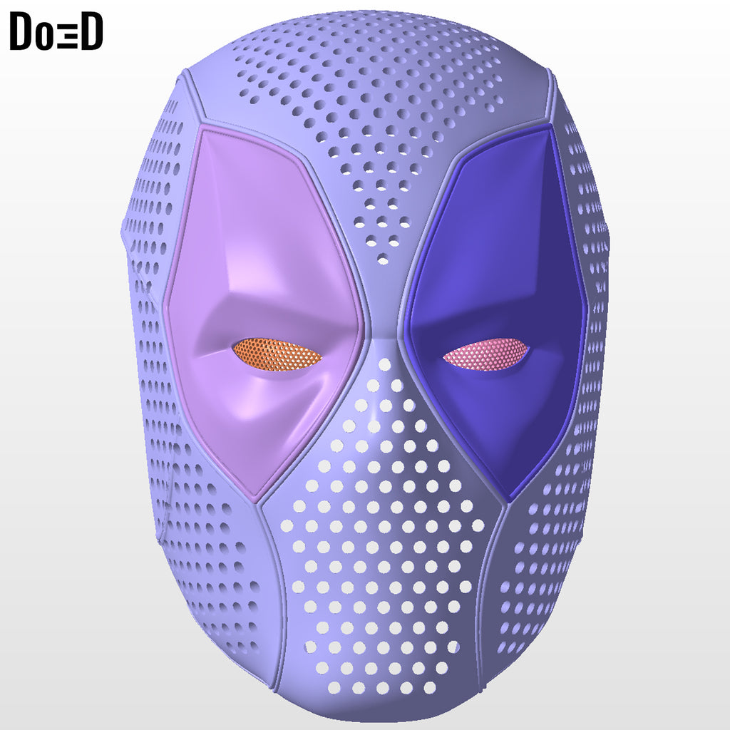 Deadpool 3 Faceshell | 3D Printable Model Print File STL #D333