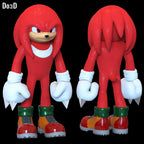 Knuckles Sonic 3 Statue | 3D Printable Model #SKS1