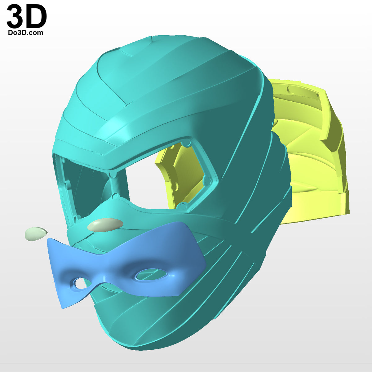 Moon Knight Helmet Face Shell and Hood | 3D Printable Model Print File STL #MK61