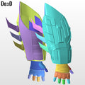 Batman from Arkham Knight Gauntlet Only | 3D Printable Model #BAK1