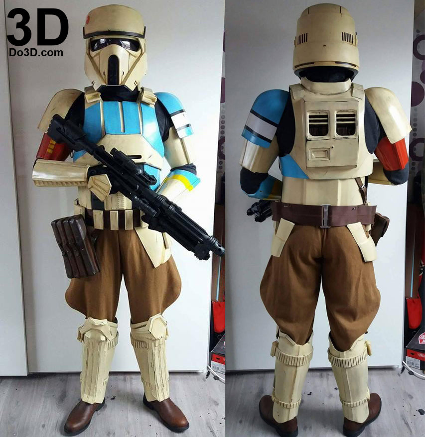 Shoretrooper Scarif Stormtrooper Armor Star Wars | 3D Model Project #1059