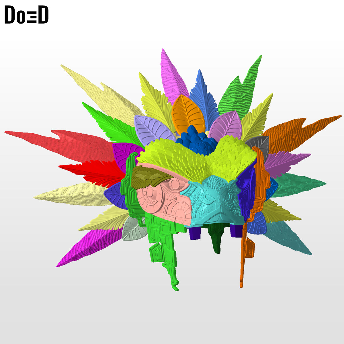 Namor Headdress Helmet Black Panther Wakanda Forever 3D Printable File STL #N501