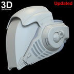 Rey's Training Helmet Star Wars Rey and D-O , 3D Printable Printable Model #6344
