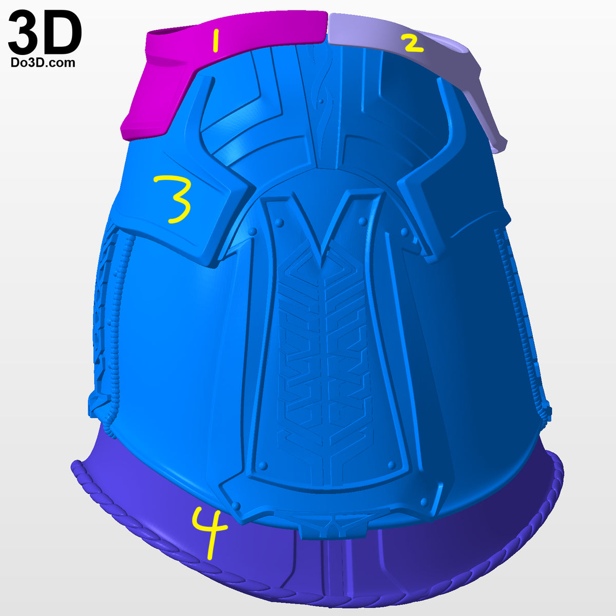 Thanos Infinity Gauntlet Forearm & Glove D23 | 3D Model Project #3944