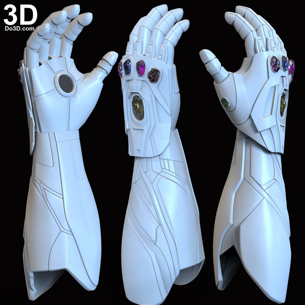 Iron Man Mark LXXXV MK 85 Nano Infinity Gauntlet | 3D Printable Model STL #N03