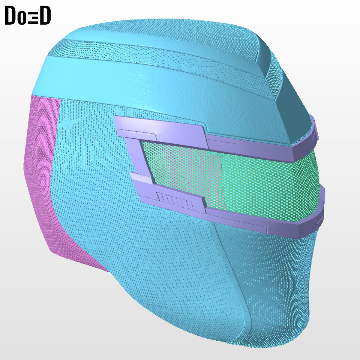 Vigilante Helmet Adrian Chase from Peacemaker 3D Printable Model STL File #V283