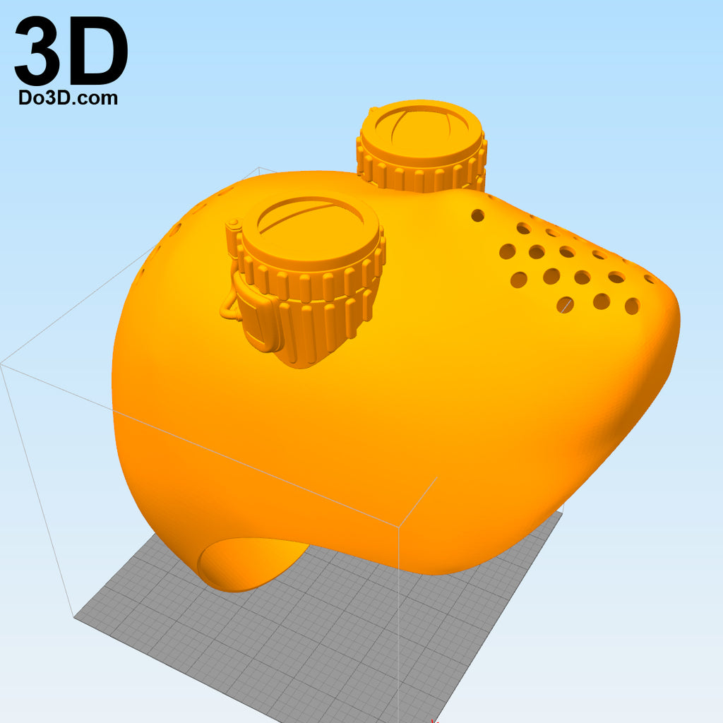 Spider-Man Homecoming Homemade Goggle + Face Shell | 3D Model Project #2231