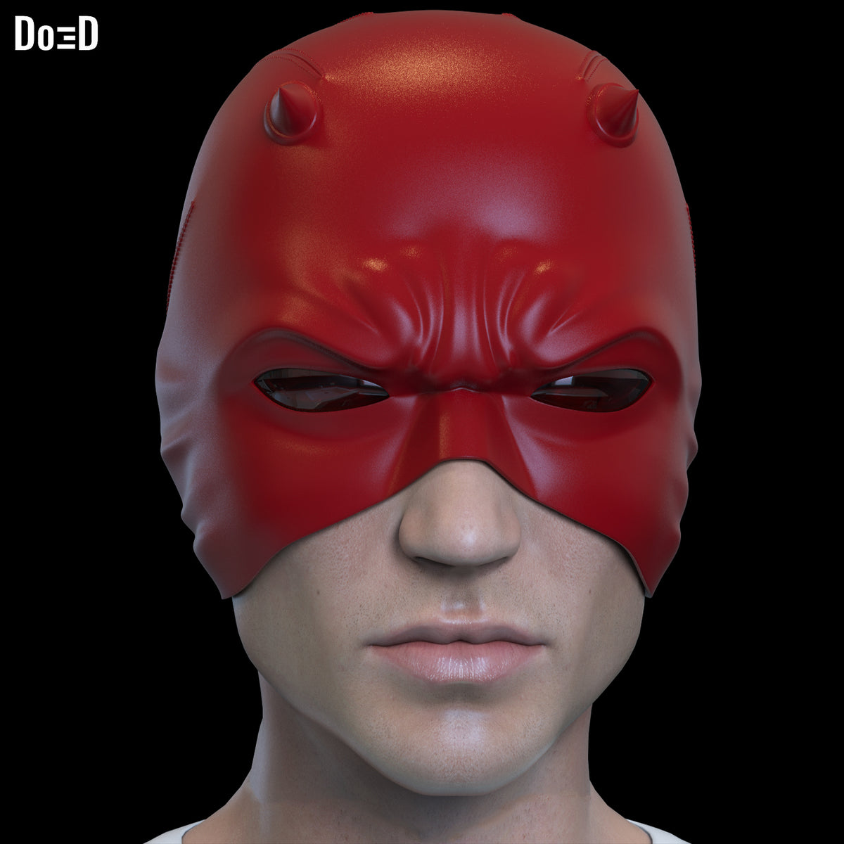 Daredevil 2003 Cowl Ben Affleck Hemet | 3D Printable Model Print File STL #DD03