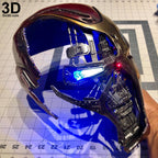 Iron Man Mark L MK 50 Damaged Smashed Helmet Endgame 3D Printable Model #5385