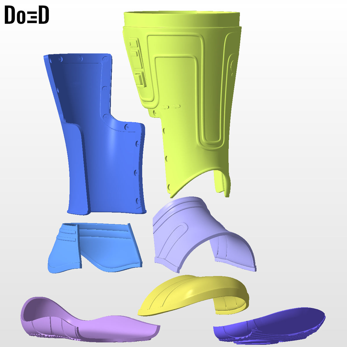 Boots Mister Fantastic STL Files / Fantastic Four Boots 3D Models #MF189