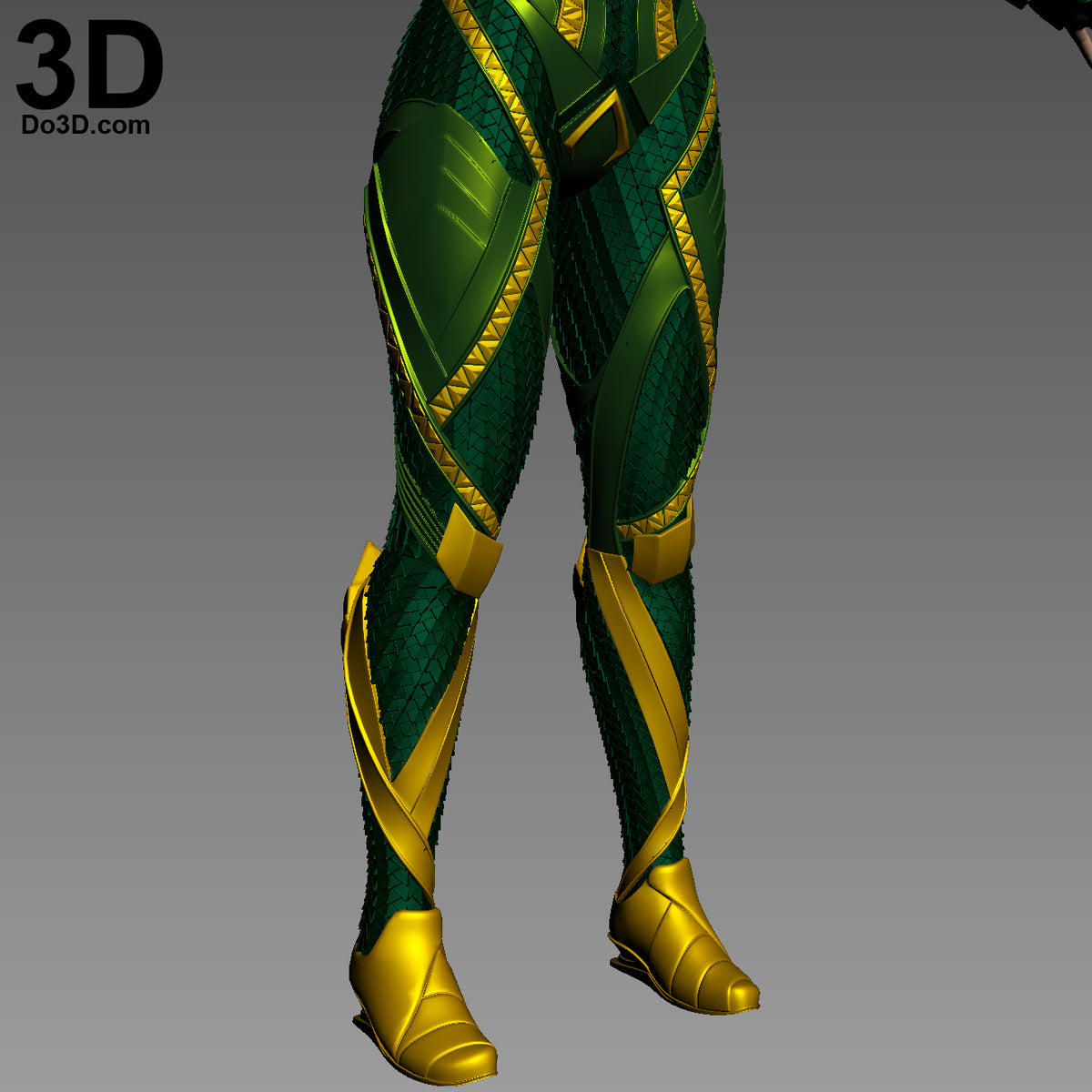 Mera Aquaman Full Body Armor | 3D Printable Model #3345