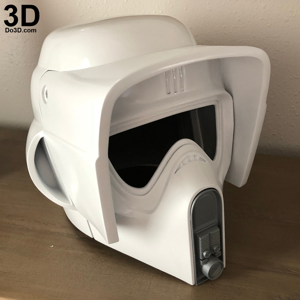 Scout Trooper Biker Scouts Full Body Armor Suit | 3D Model Project #1168