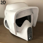 Scout Trooper Biker Scouts Full Body Armor Suit | 3D Model Project #1168