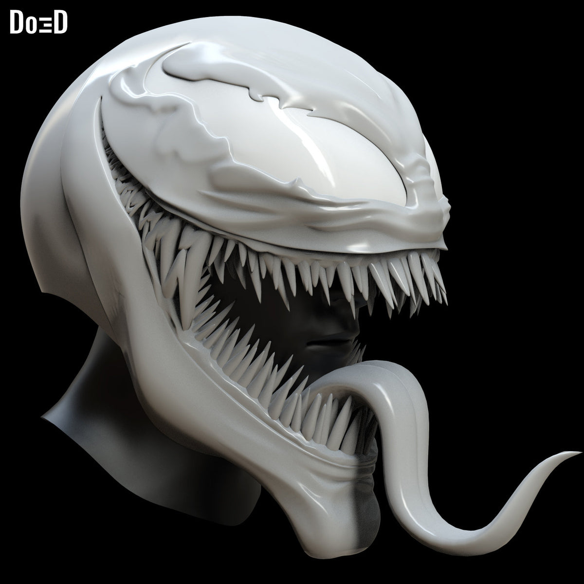 Venom Mouth Open / Tongue Out version | 3D Printable Model #V999