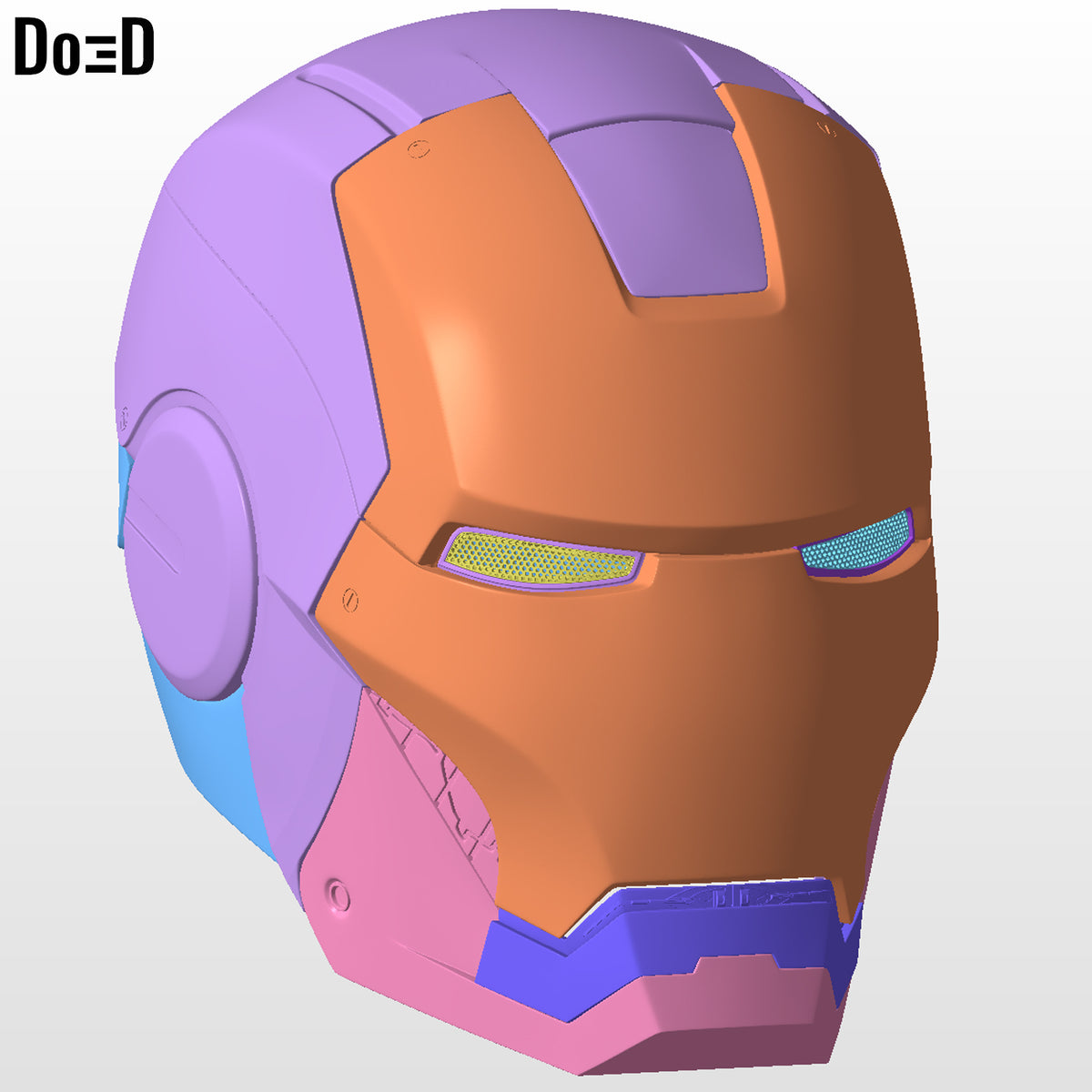 Iron Man Mark III Helmet (MK 3) | 3D Printable File #N39