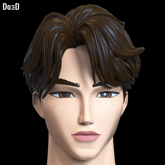 Jinu Figure Head Saja Boys K-Pop Demon Hunters Any Scale 3D Model STL File #JS62