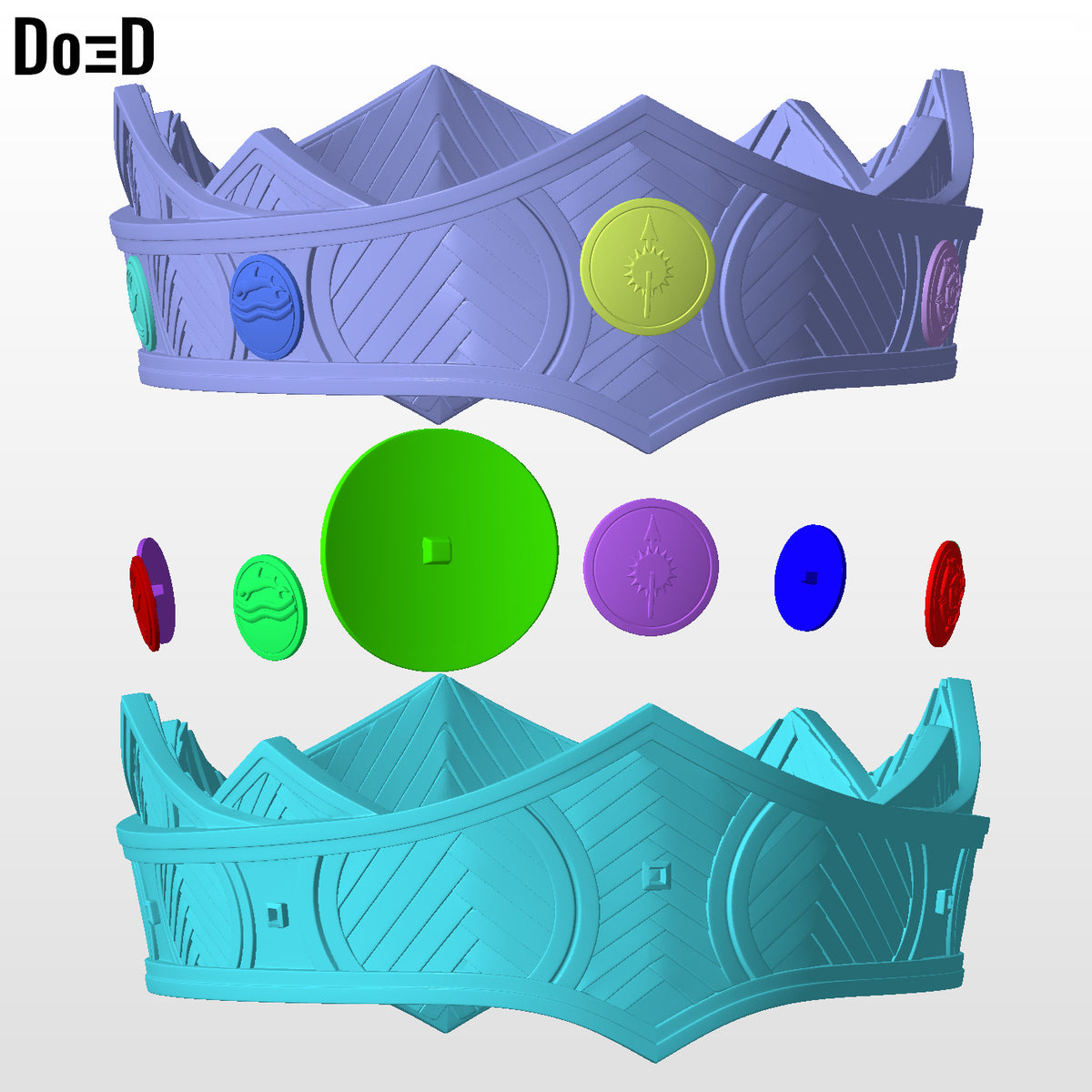 Rhaenyra Targaryen Crown King Viserys House of the Dragon 3D Printable Model #R6