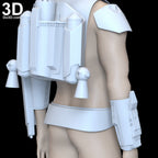 Boba Fett Star Wars Classic Amor + Jetpack Set | 3D Model Project #5625